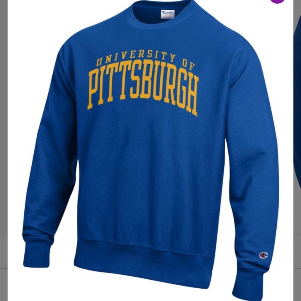 NWT Mens Champion PITT sweatshirt XXL!!!